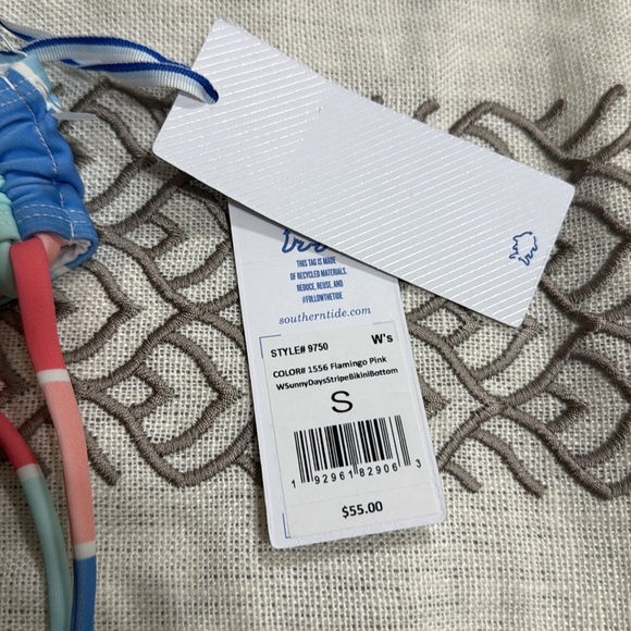 (L1) SOUTHERN TIDE, Multi-color Striped Bikini Bottom, Sizes S, XL - Picture 9 of 13